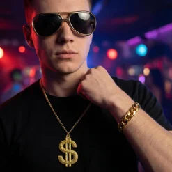 Pimp Briller, Halskæde & Armbånd Sæt