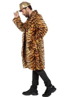 Pimp Tiger Pelsjakke Kostume