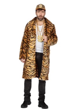 Pimp Tiger Pelsjakke Kostume