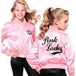 Pink Ladies Satinjakke