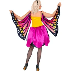 Pink Sommerfugl Kostume