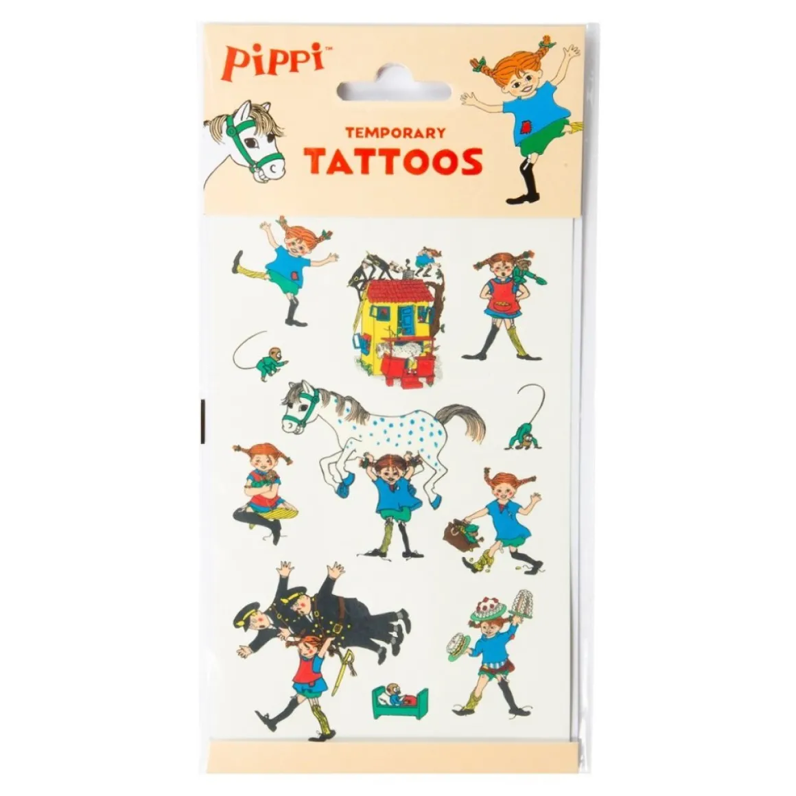 Pippi Langstrømpe® Falske Tatoveringer