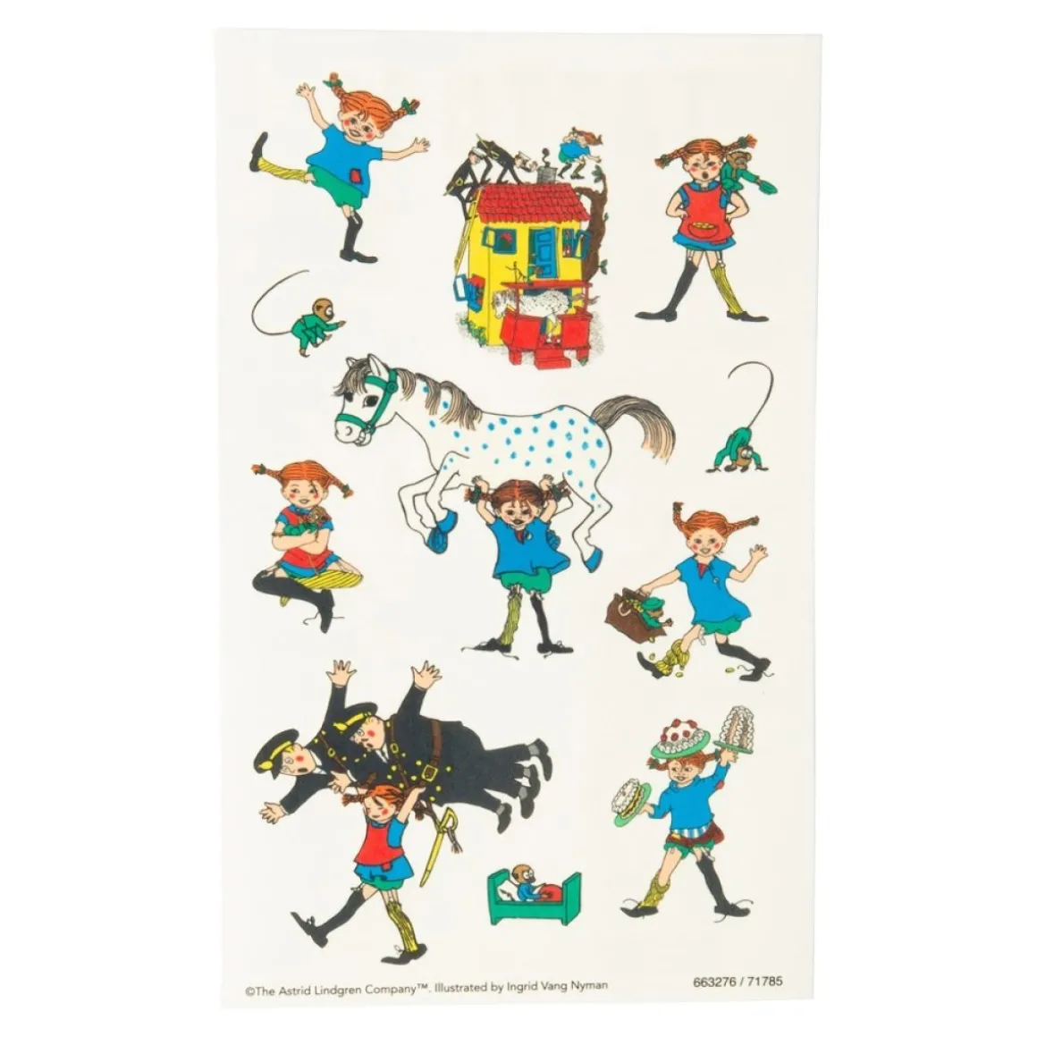 Pippi Langstrømpe® Falske Tatoveringer