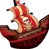 Pirat Skib Folieballon