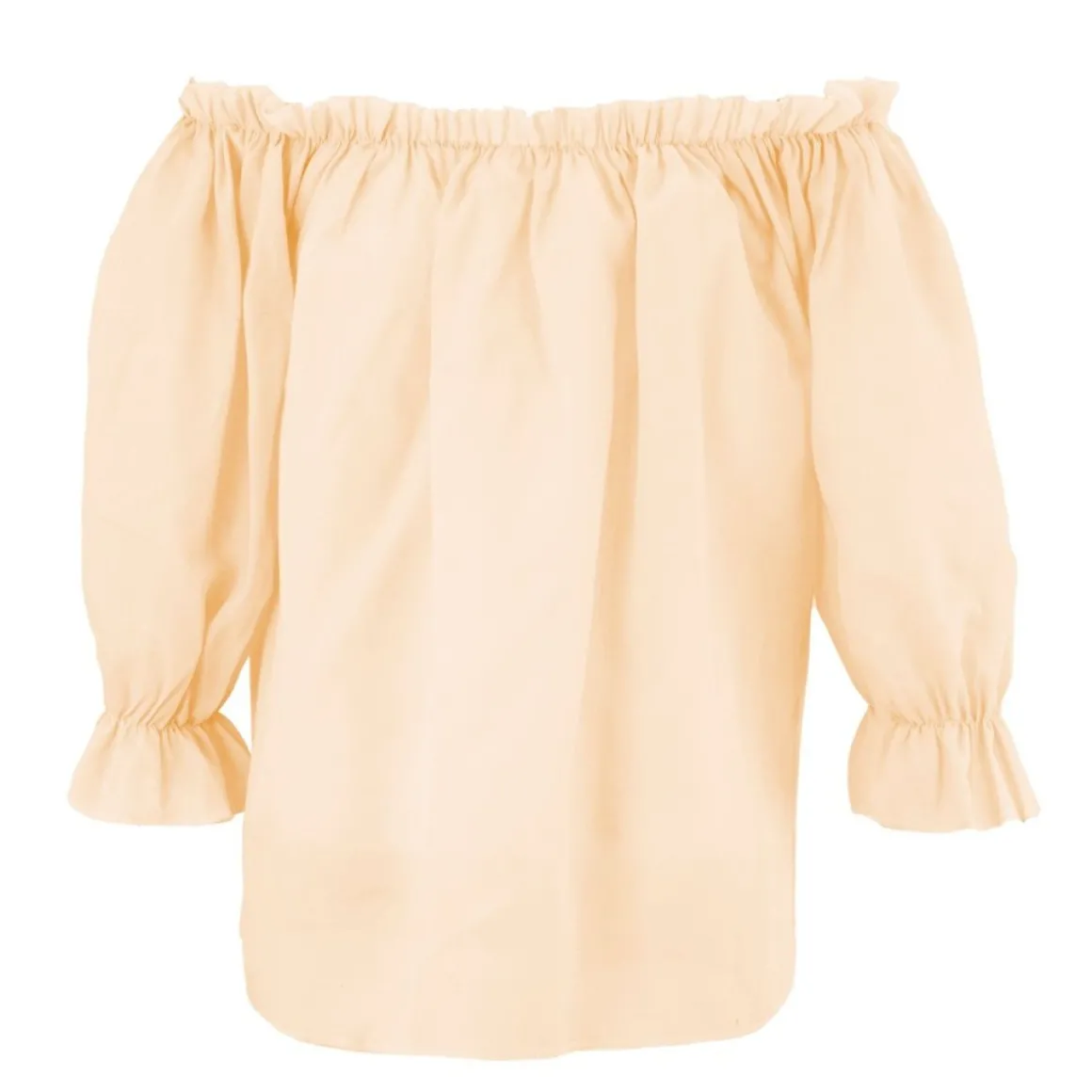 Pirat Bluse Beige