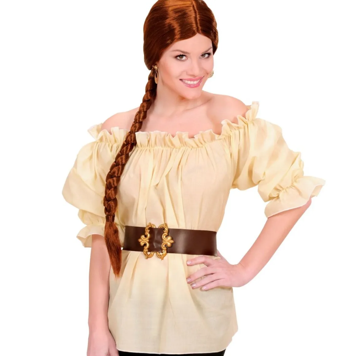 Pirat Bluse Beige