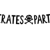 Pirates Party Guirlande Sort