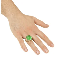 Pirat Ring Grøn/Guld