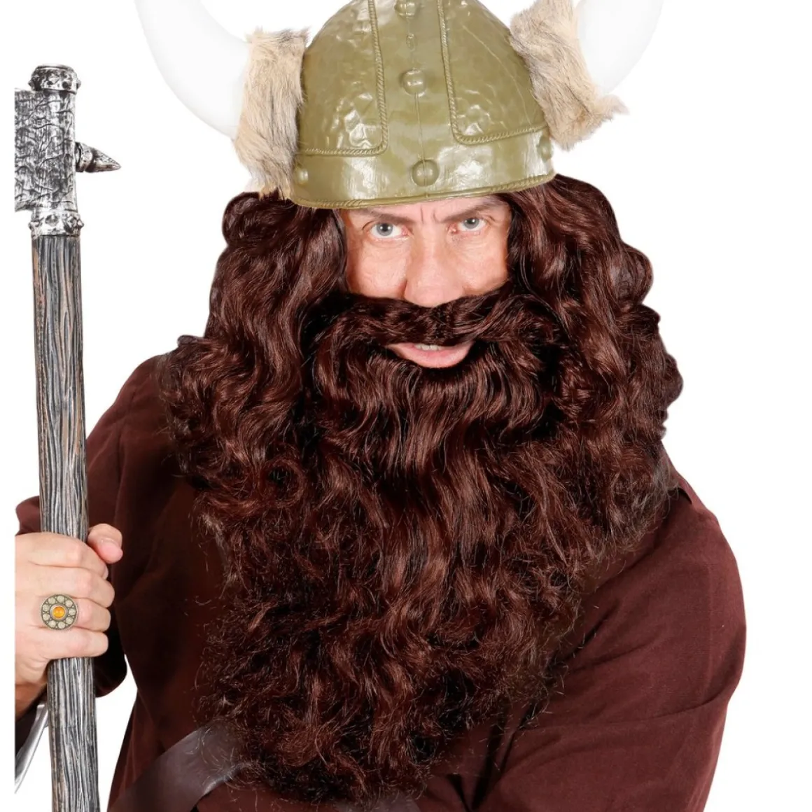 Piratskæg Brun