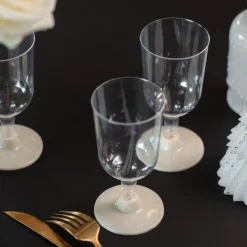 Plast Vinglas Oliven Fod