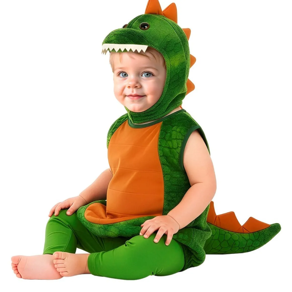 Plys Dinosaur Børnekostume