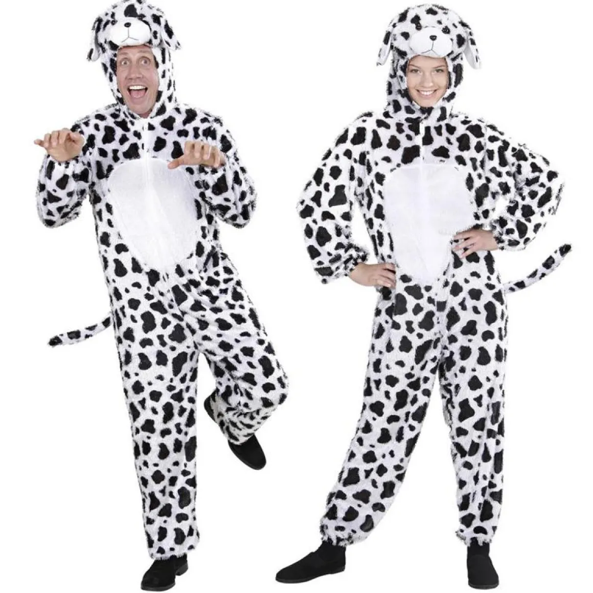 Plysset Dalmatiner Kostume
