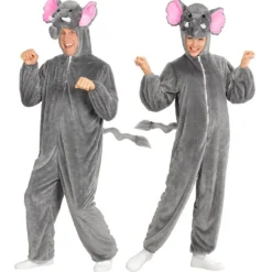 Plysset Elefant Kostume