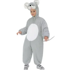 Plysset Mus Børnekostume