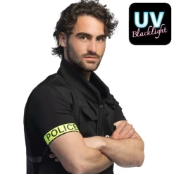 Police UV Armbånd Neon Gul