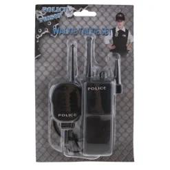 Politi Walkie Talkie Sæt