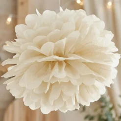 Pompom Cremehvid