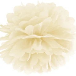 Pompom Cremehvid
