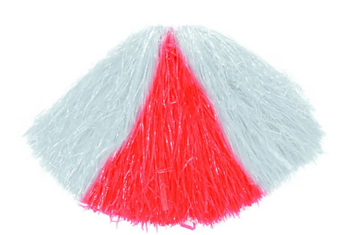 Pom Pom Rød/Hvid