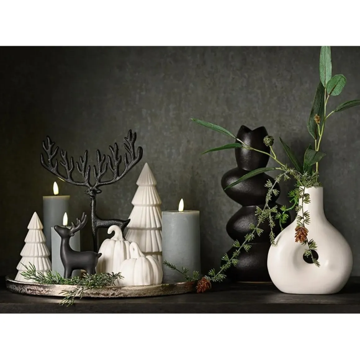 Porcelæn LED Juletræ