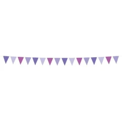 Posh Purple Vimpelguirlande