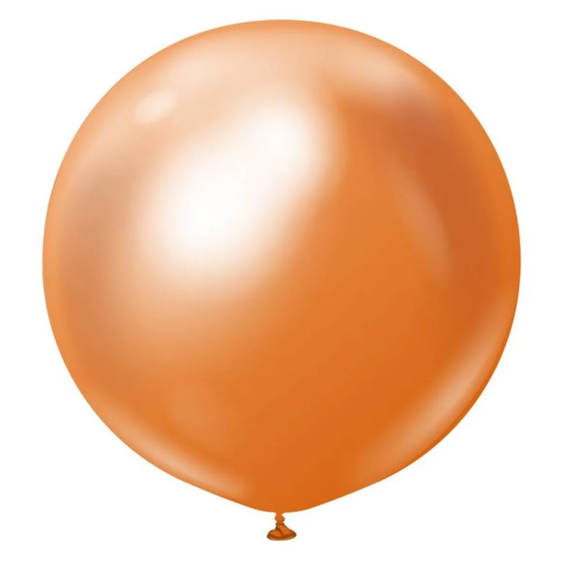 Premium Kæmpe Latexballoner Chrome Kobber