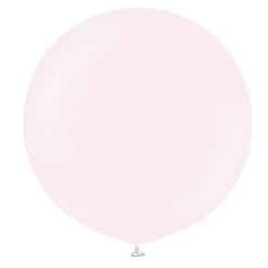 Premium Latexballoner Pale Pink 90 cm