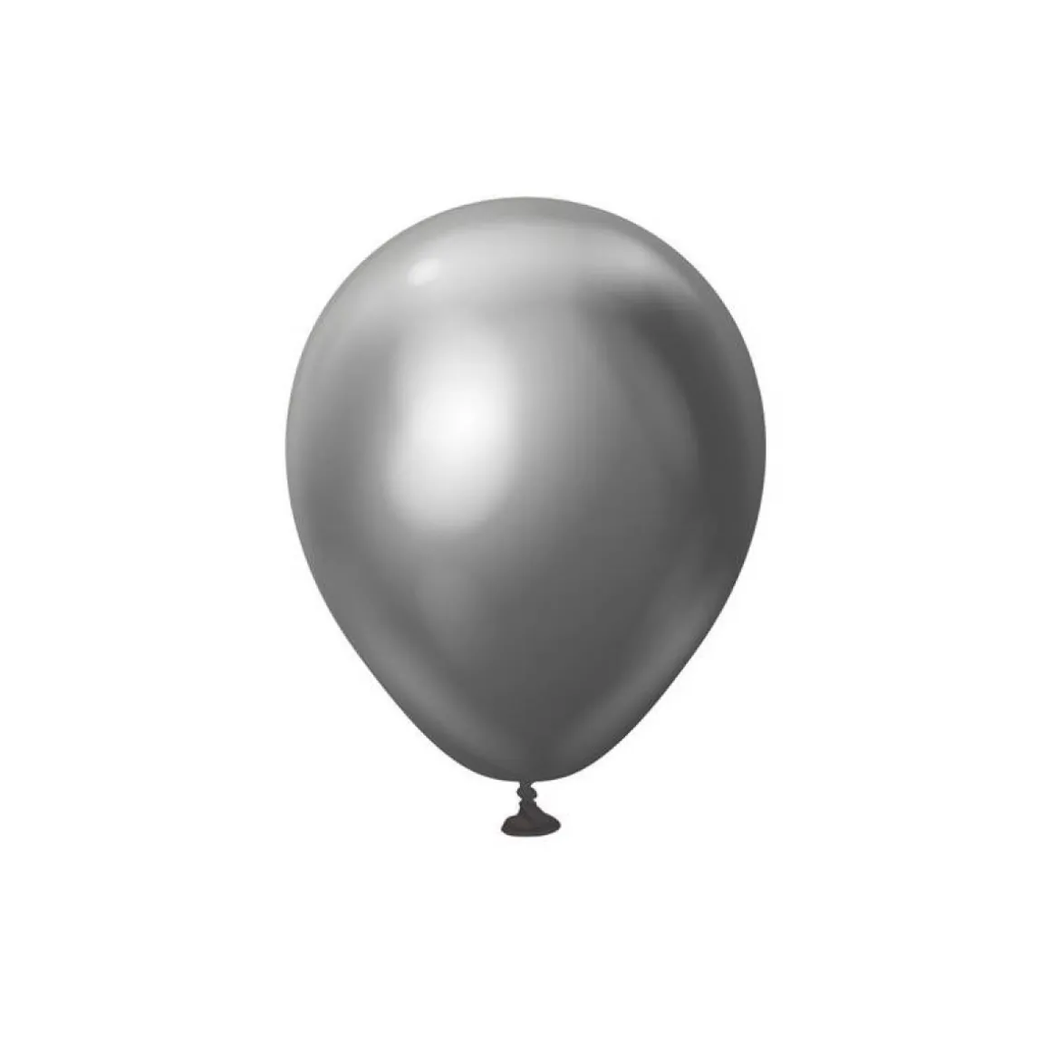 Premium Mini Latexballoner Chrome Space Grey