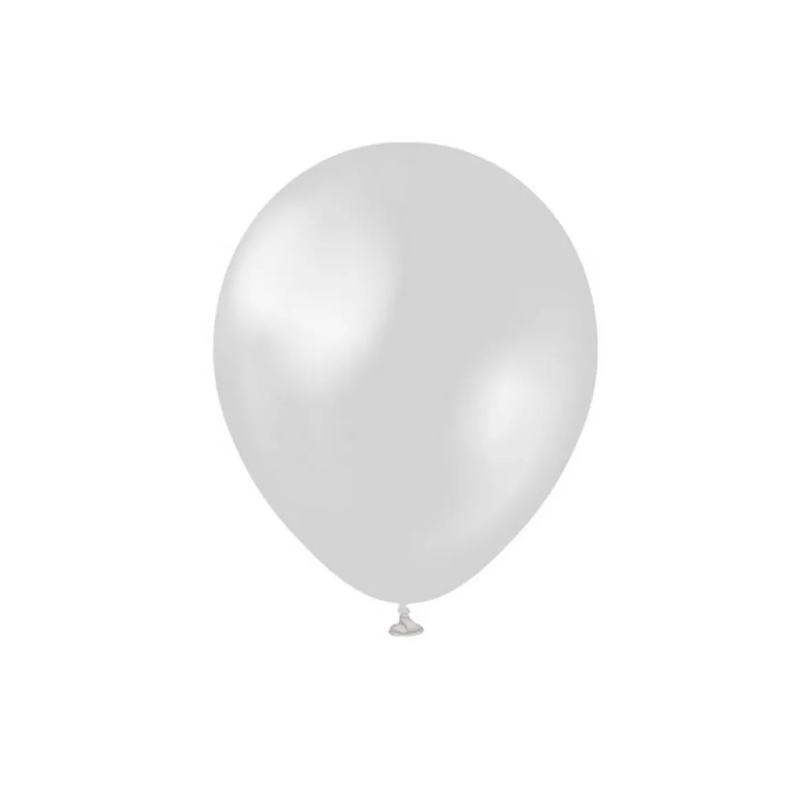 Premium Mini Latexballoner Metallic Sølv