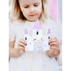 Prinsesseslot Invitationer