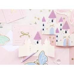 Prinsesseslot Invitationer