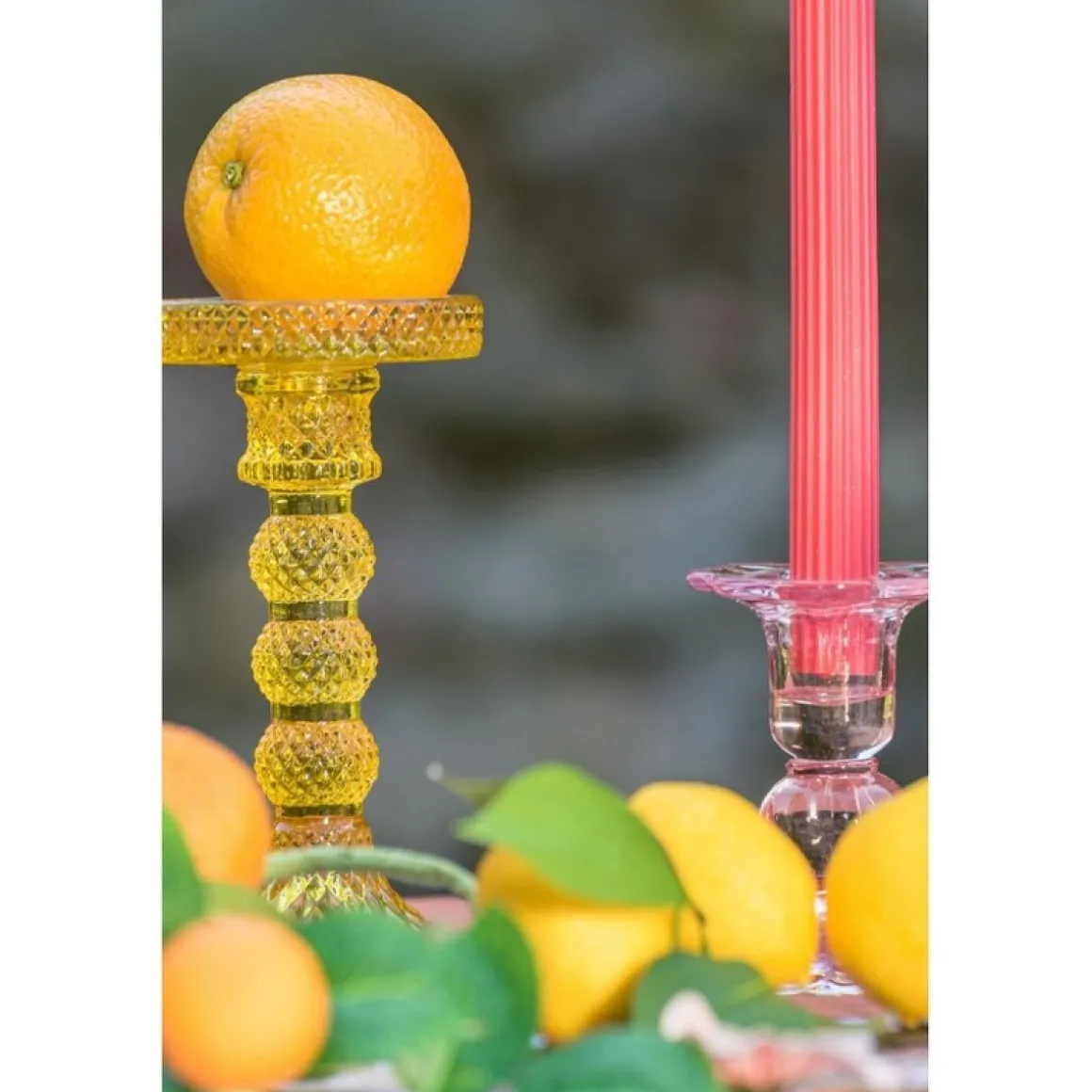 Prisme Pedestal Gul