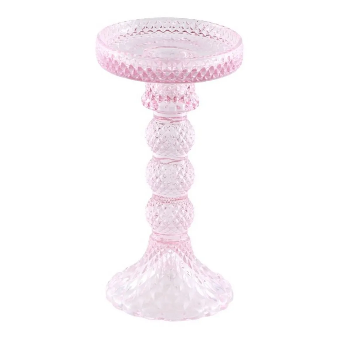 Prisme Pedestal Lyserød