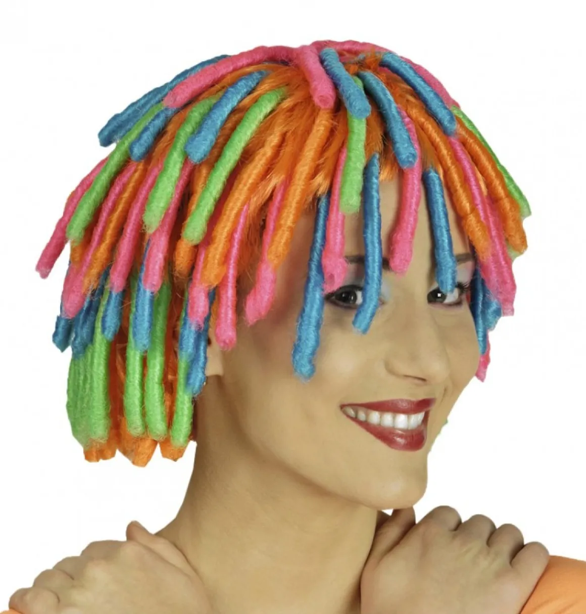 Psychedelic Dreadlock Paryk Regnbue