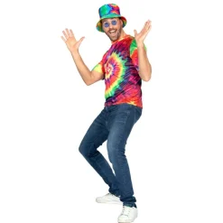 Psykedelisk Tie Dye Bluse