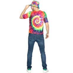 Psykedelisk Tie Dye Bluse