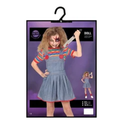 Psykodukke Børnekostume