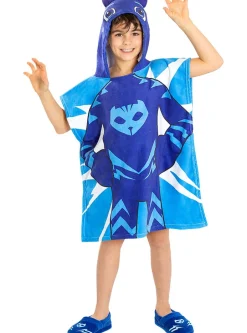Pyjamasheltene® Kattedreng Poncho Håndklæde Børn