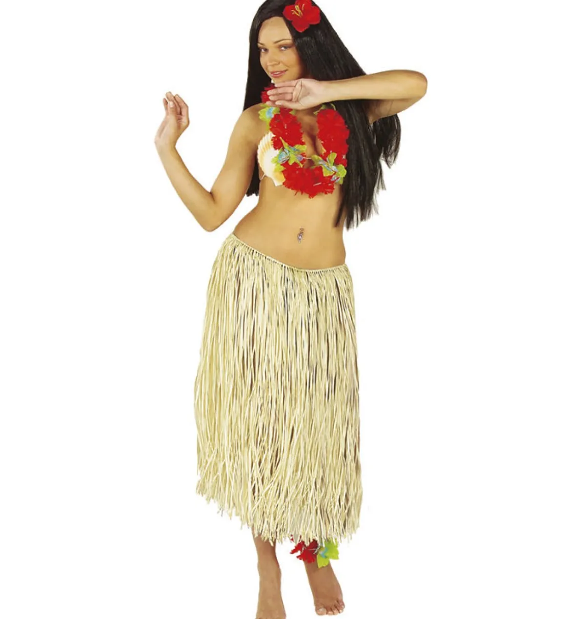 Raffia Hulaskørt