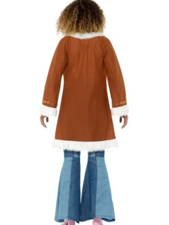 Retro Brun Hippie Jakke