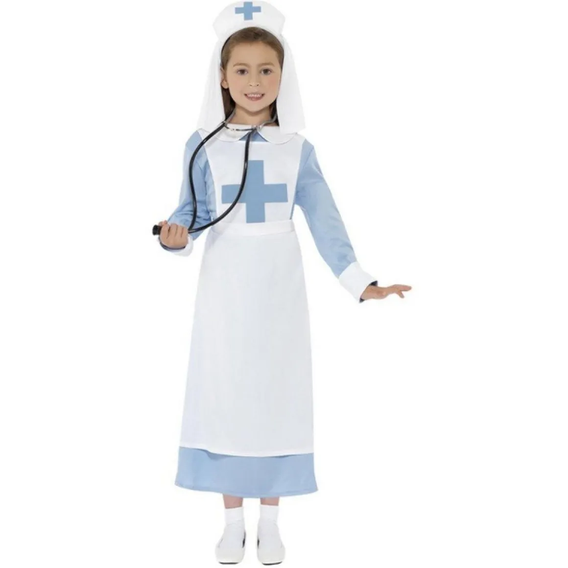 Retro Sygeplejerske Børnekostume