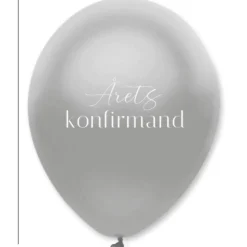 Årets Konfirmand Balloner Sølv