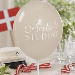 Årets Student Balloner Beige