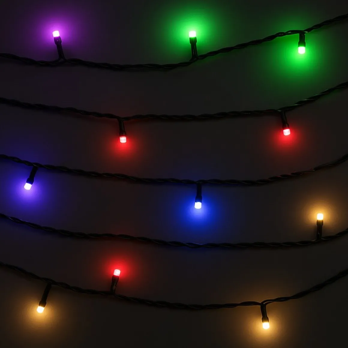 RGB LED Lyskæde Multi