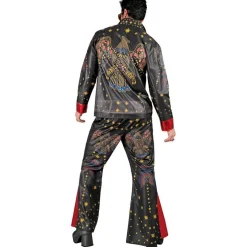 Rock'n'Roll Konge Kostume Sort