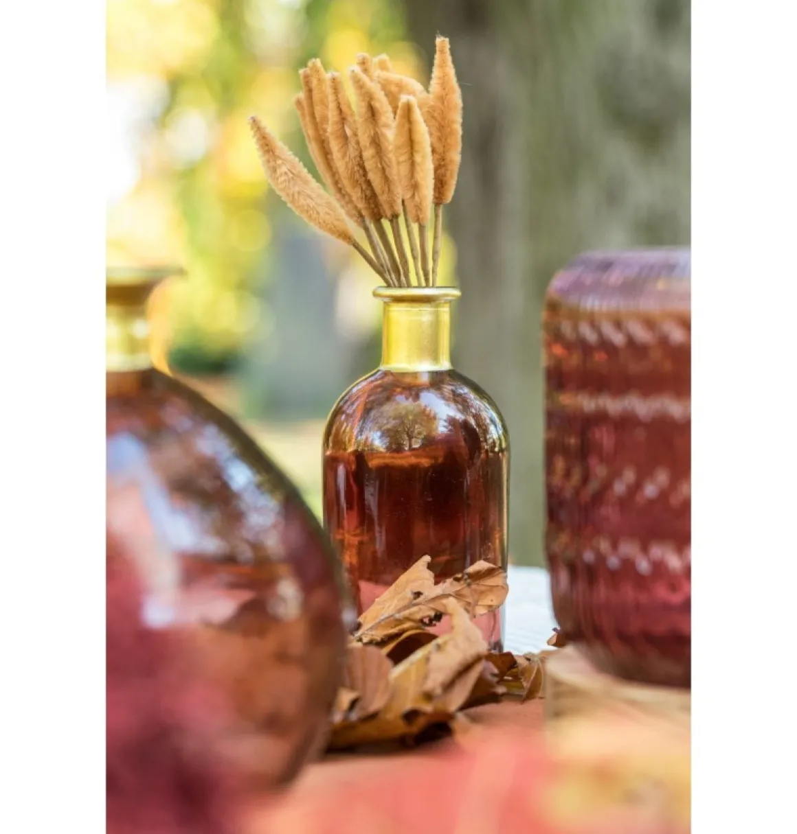 Rosy Glasflakon Vinrød