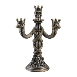 Royal Skelet & Slanger Lysestage