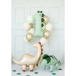 1-Års Dinosaur Tal Folieballon