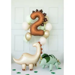 2-Års Dinosaur Tal Folieballon