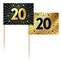 20 Års Golden Celebrations Kagepinde